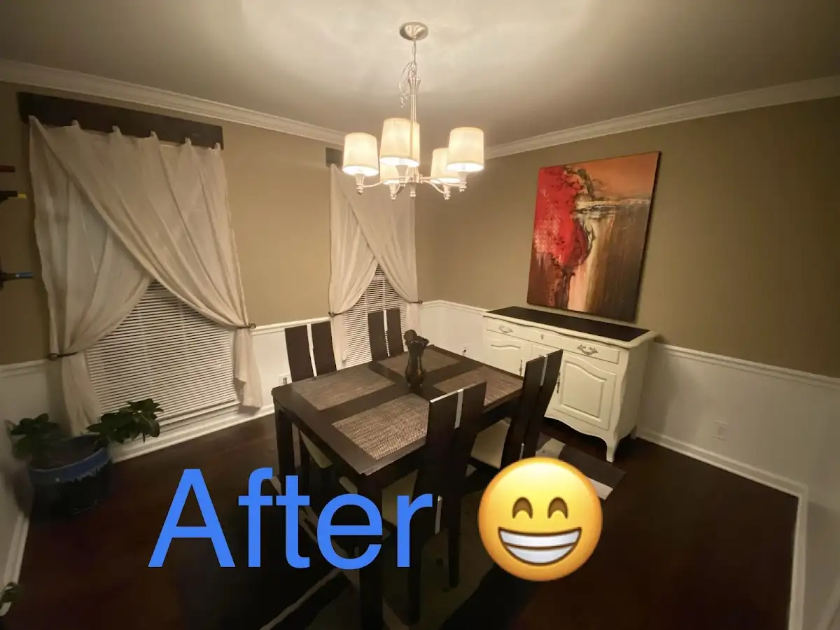 Professional dining room restoration after water damage in Yorba Linda