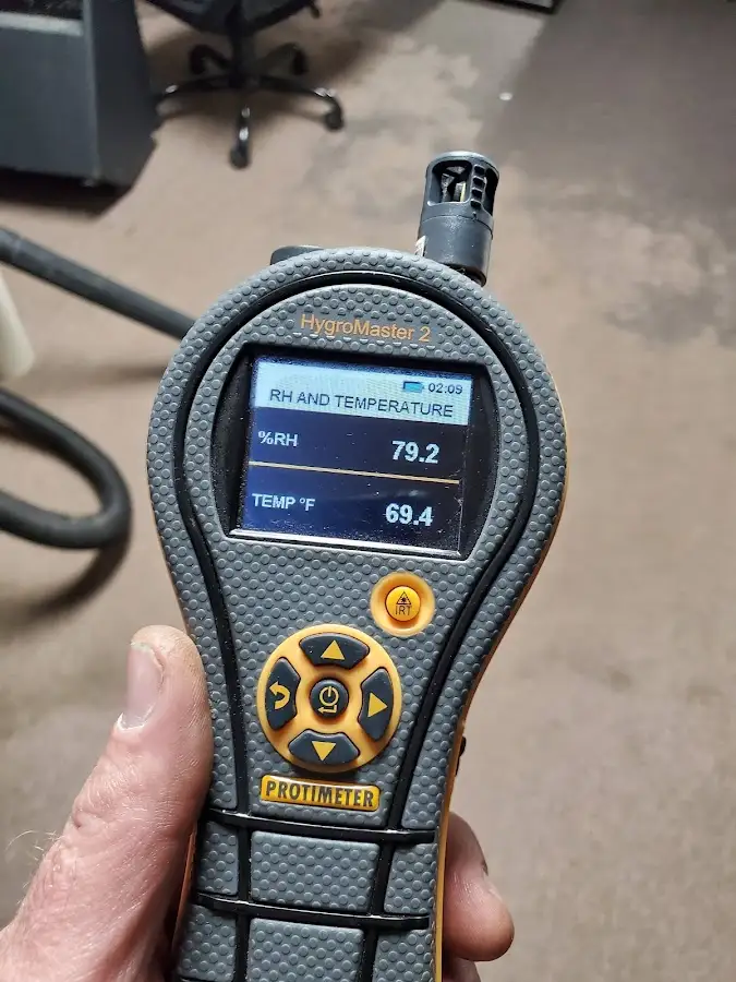 Moisture meter humidity assessment for Fire & Smoke Damage Restoration in Yorba Linda